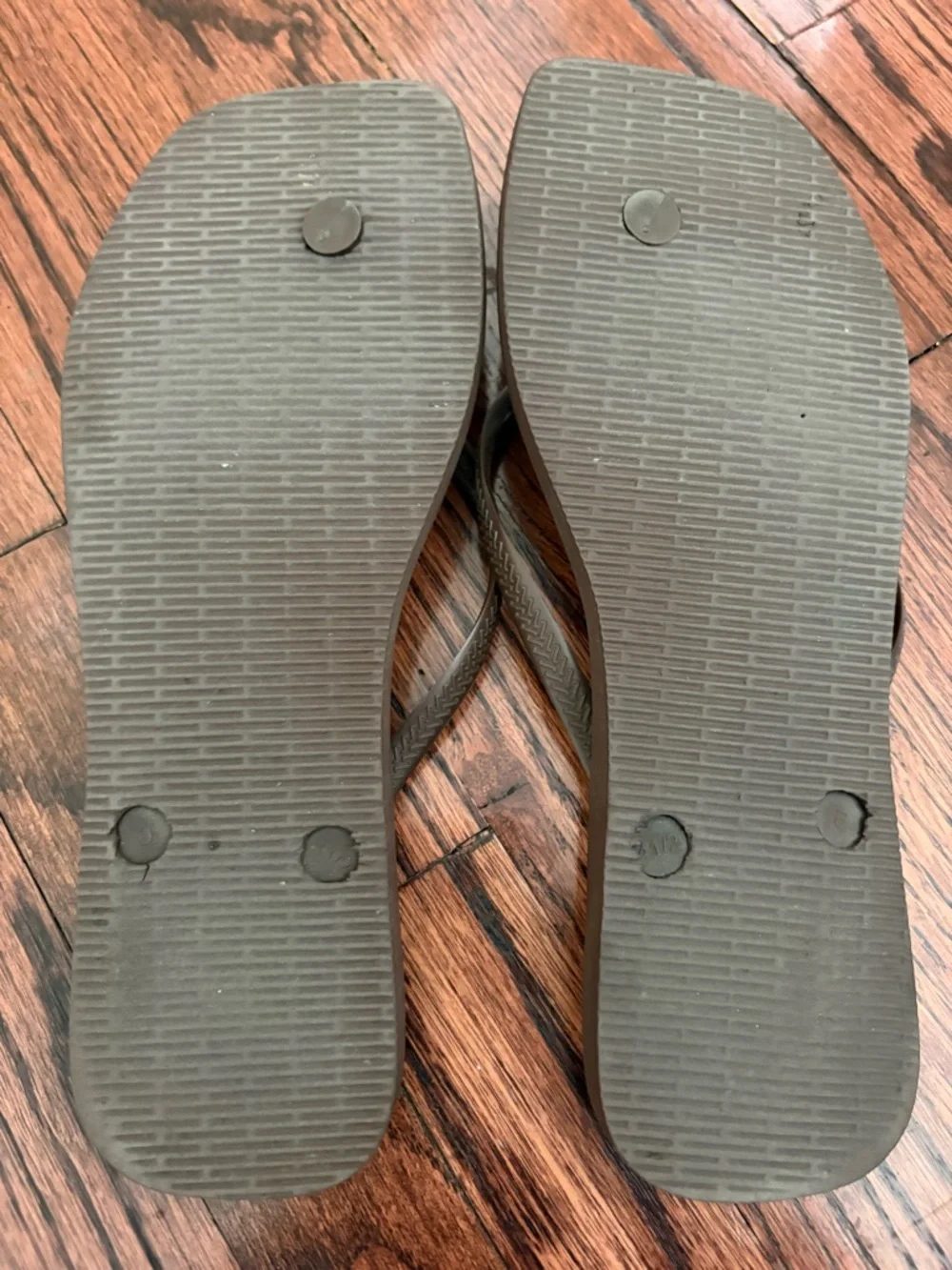 Havaianas Slim Square Flip Flops in Brown - Picture 4 of 5
